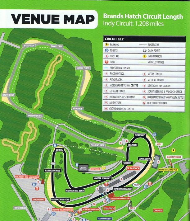Brands Hatch Circuit and Guide Devitt