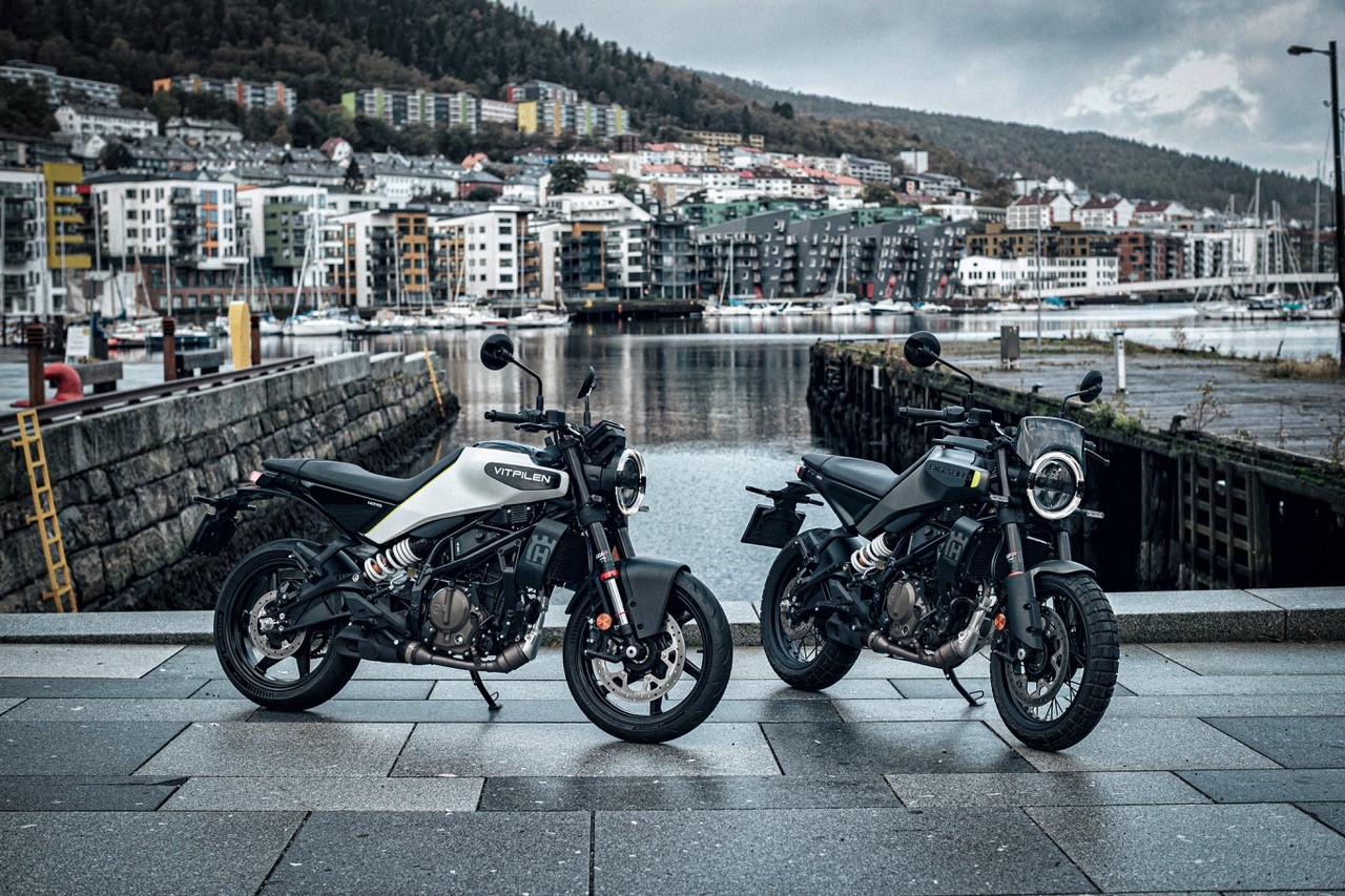 Husqvarna deals 125 vitpilen